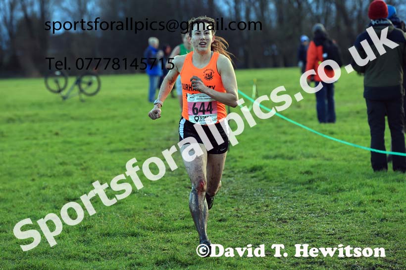 Senior womens 2023 North Eastern Cross Country Champs., Temple Park, South Shields. Photo: David T. Hewitson/Sports for All Pics